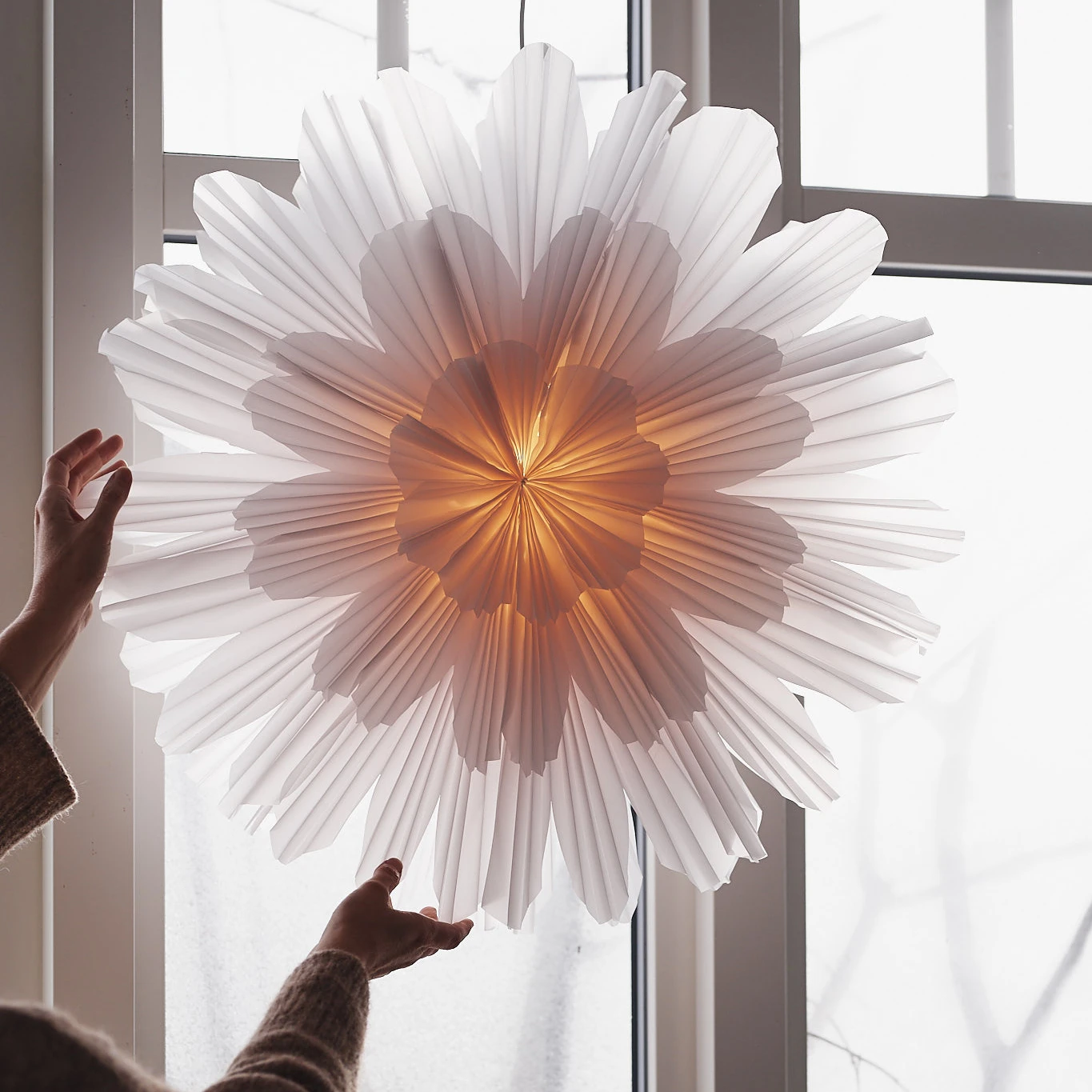 Watt & Veke Snöblomma Adventsster - Afbeelding 4