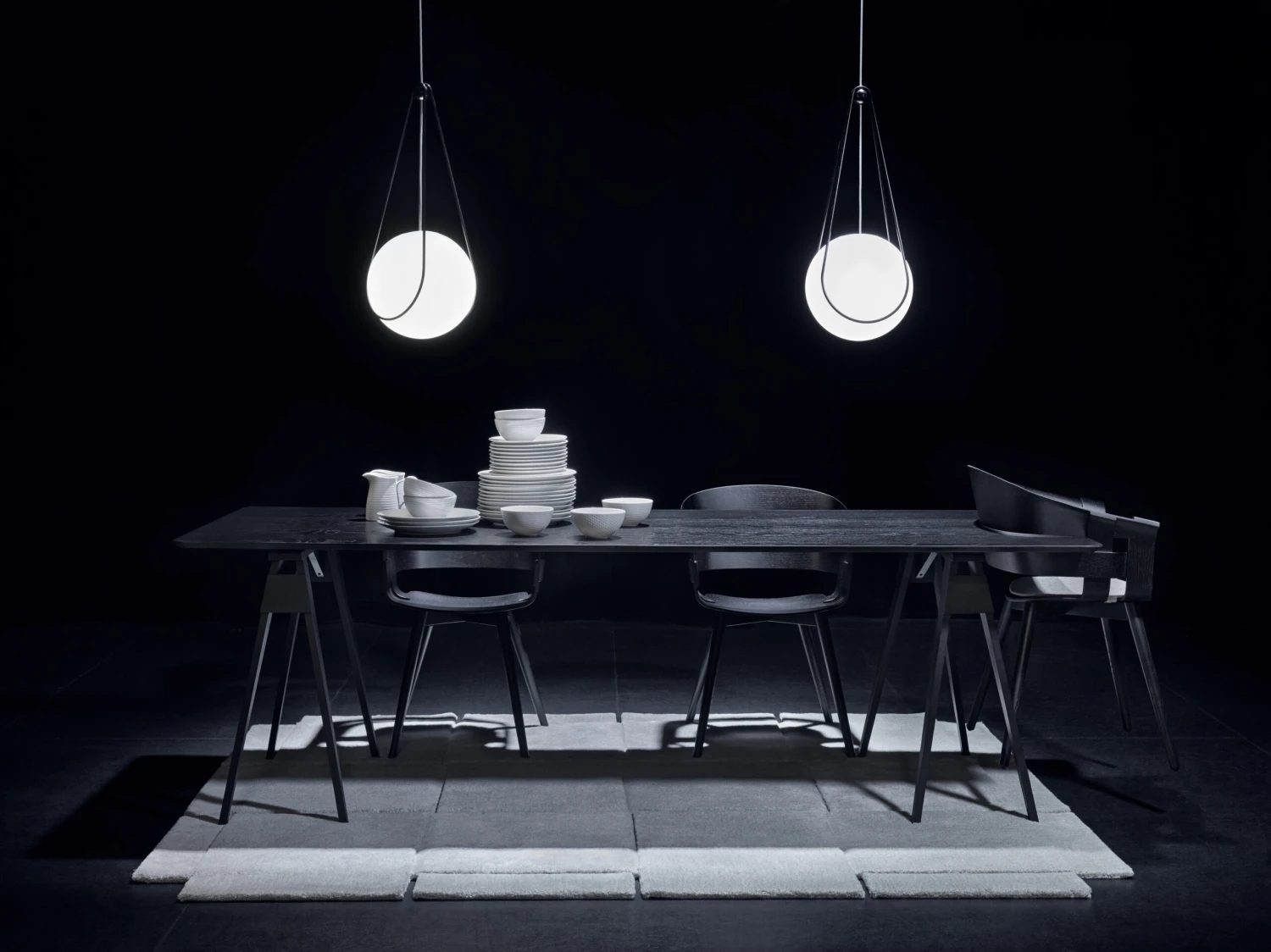 Design House Stockholm Kosmos Houder Wit - Afbeelding 5