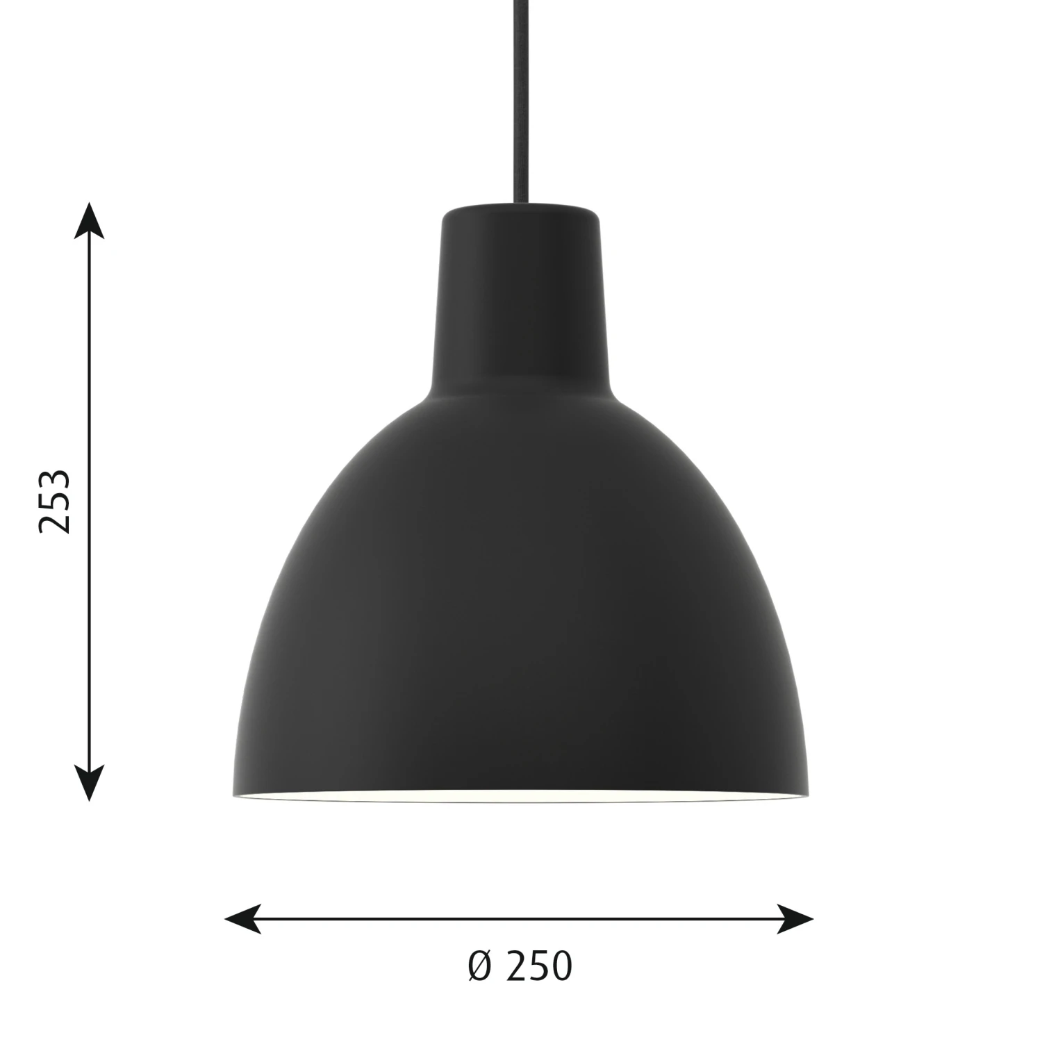 Louis Poulsen Toldbod 250 Hanglamp - Afbeelding 5