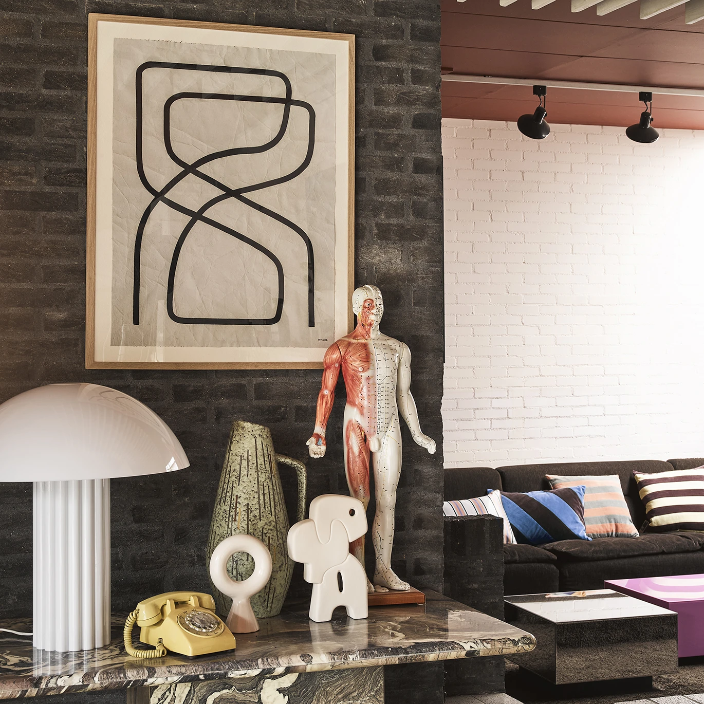 Cupola Tafellamp 61 Cm - Afbeelding 4