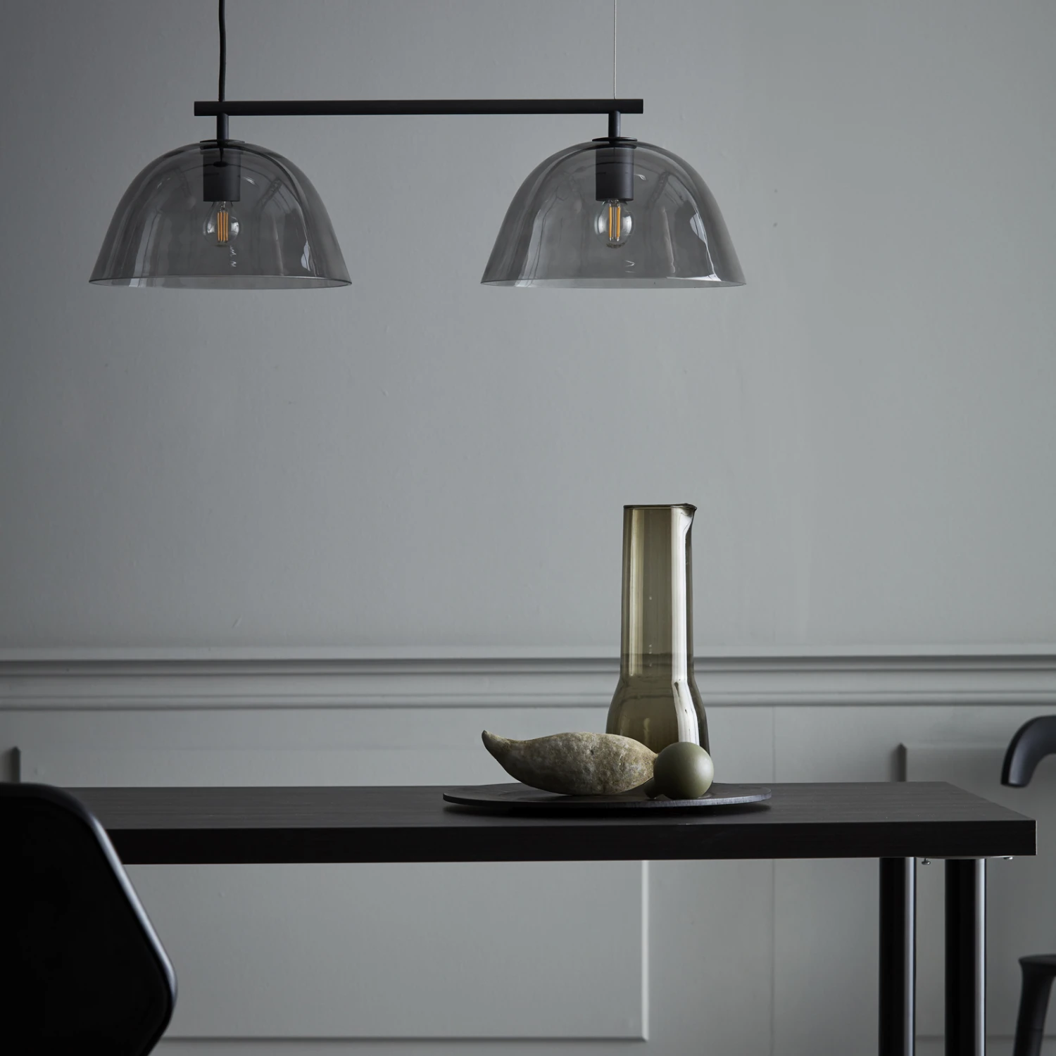 Wendo 70 Plafondlamp Rookkleurig Glas - Afbeelding 4