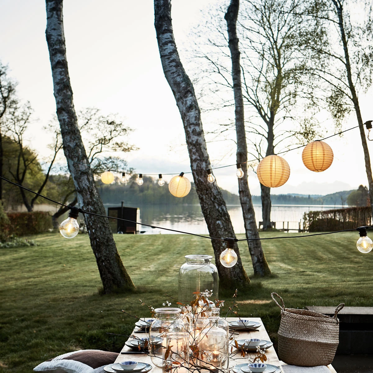 House Doctor Soni Lampenkapjes 10-pack Zand - Afbeelding 3