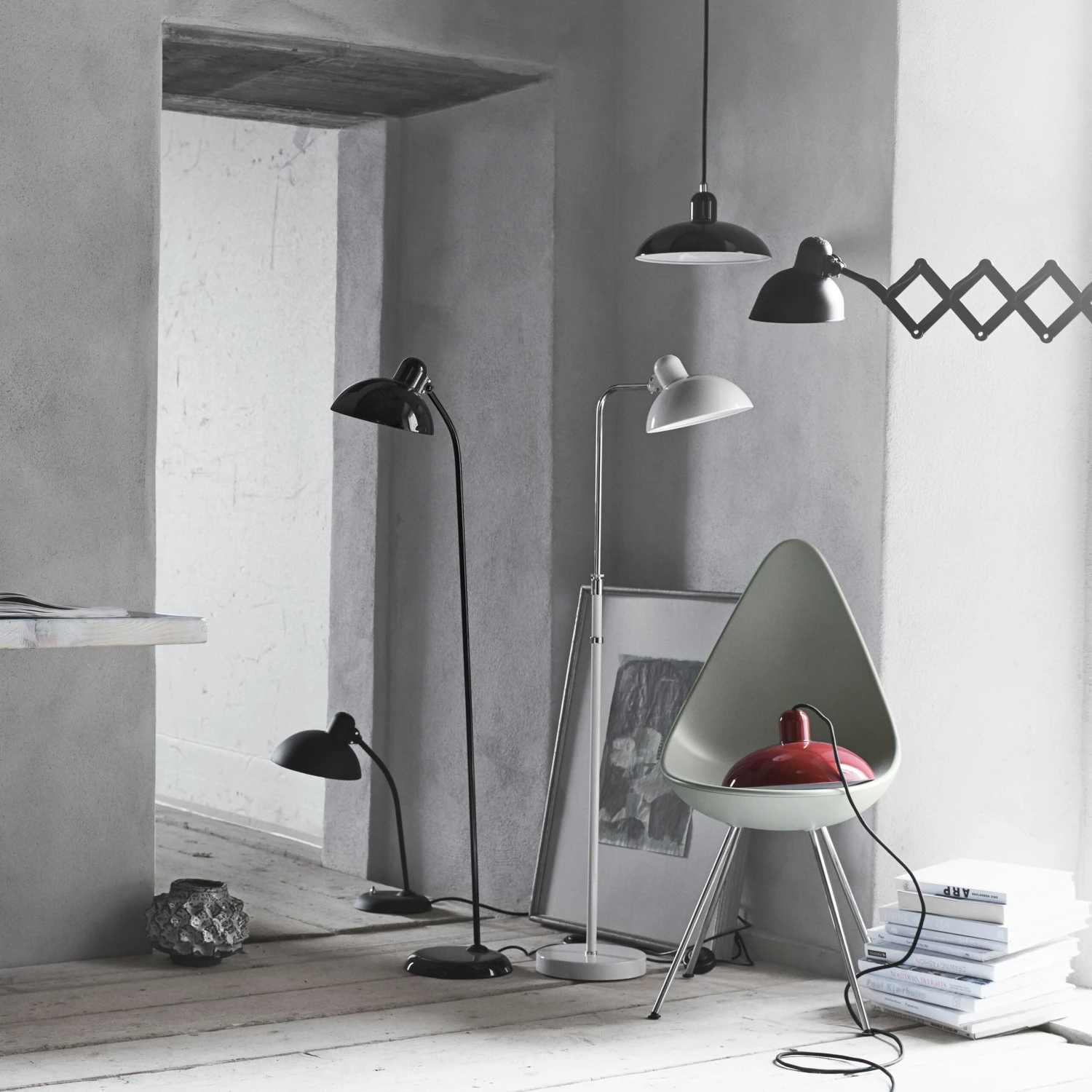 Fritz Hansen Kaiser Idell 6631-P Hanglamp - Afbeelding 5