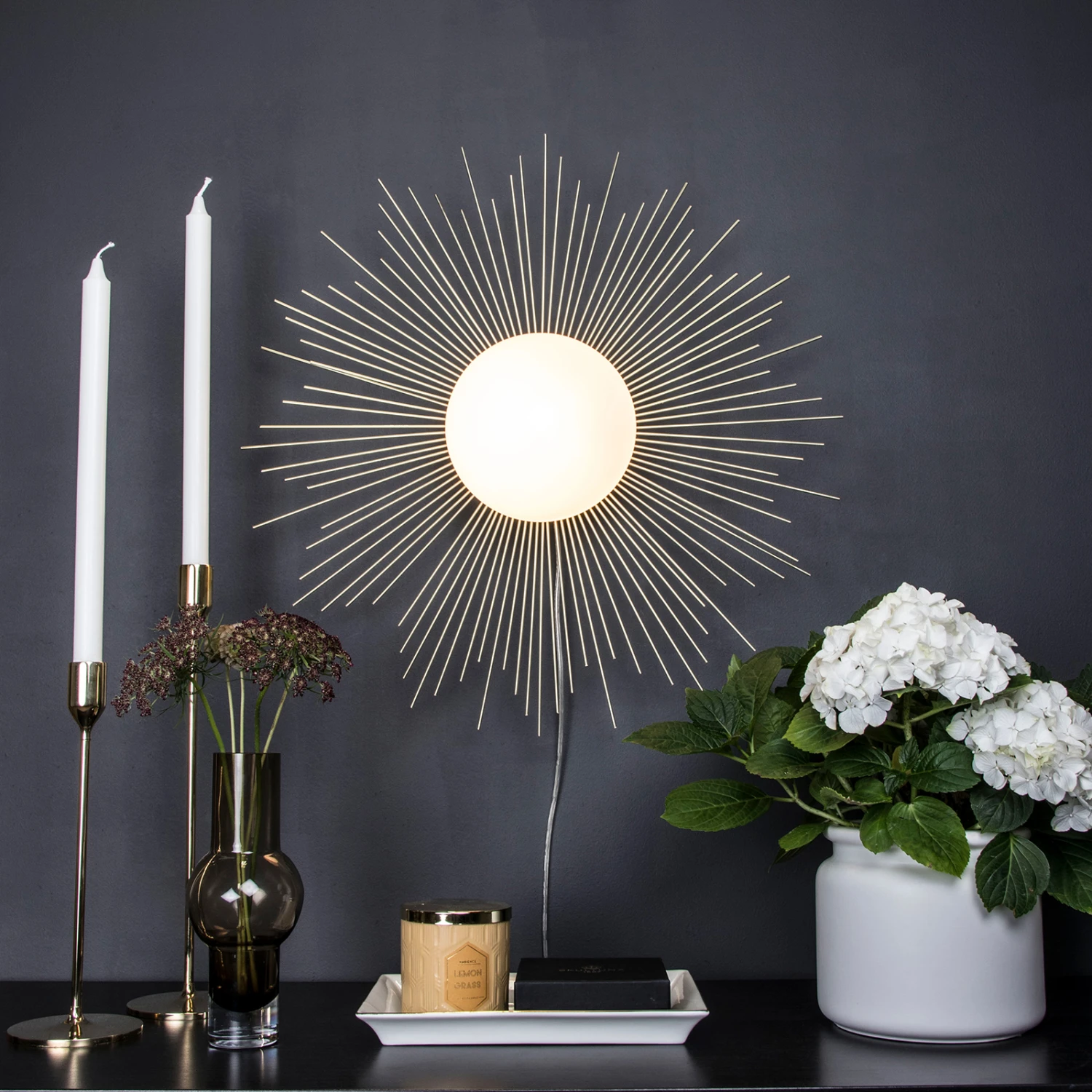 Globen Lighting Soleil Plafond/wandlamp Ø56 Cm - Afbeelding 6