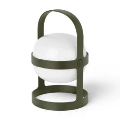 Rosendahl Soft Spot Lamp Op Zonne-energie Olijfgroen