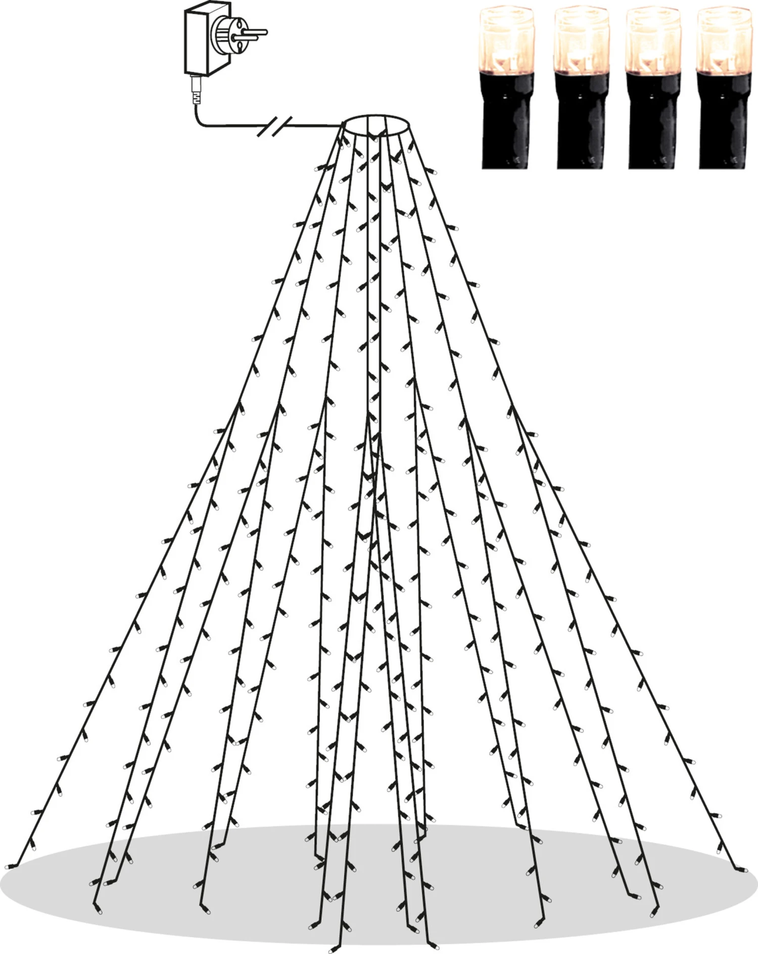 Star Trading Crispy Lichtslinger Ice White - Afbeelding 4