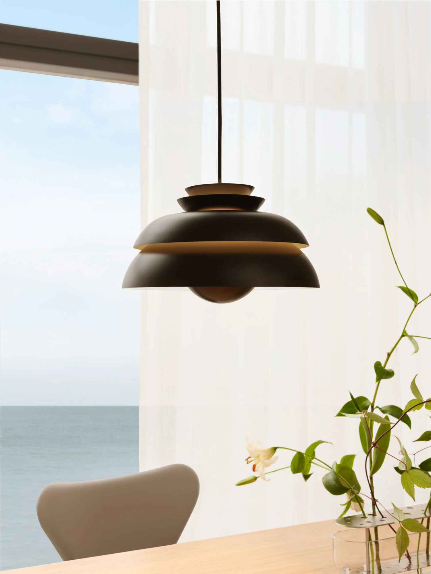 Fritz Hansen Concert Hanglamp Zwart - Afbeelding 3