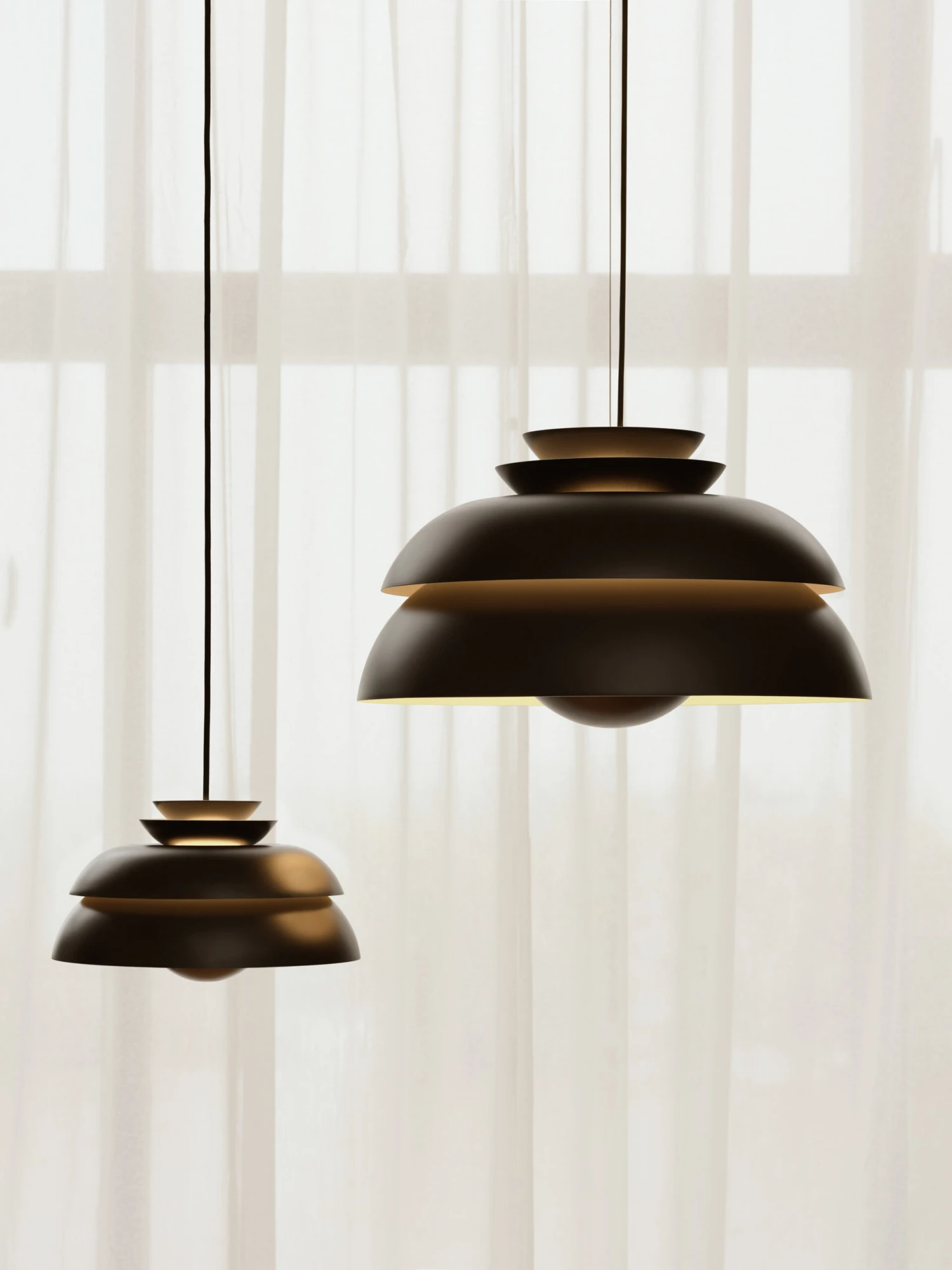 Fritz Hansen Concert Hanglamp Zwart - Afbeelding 4