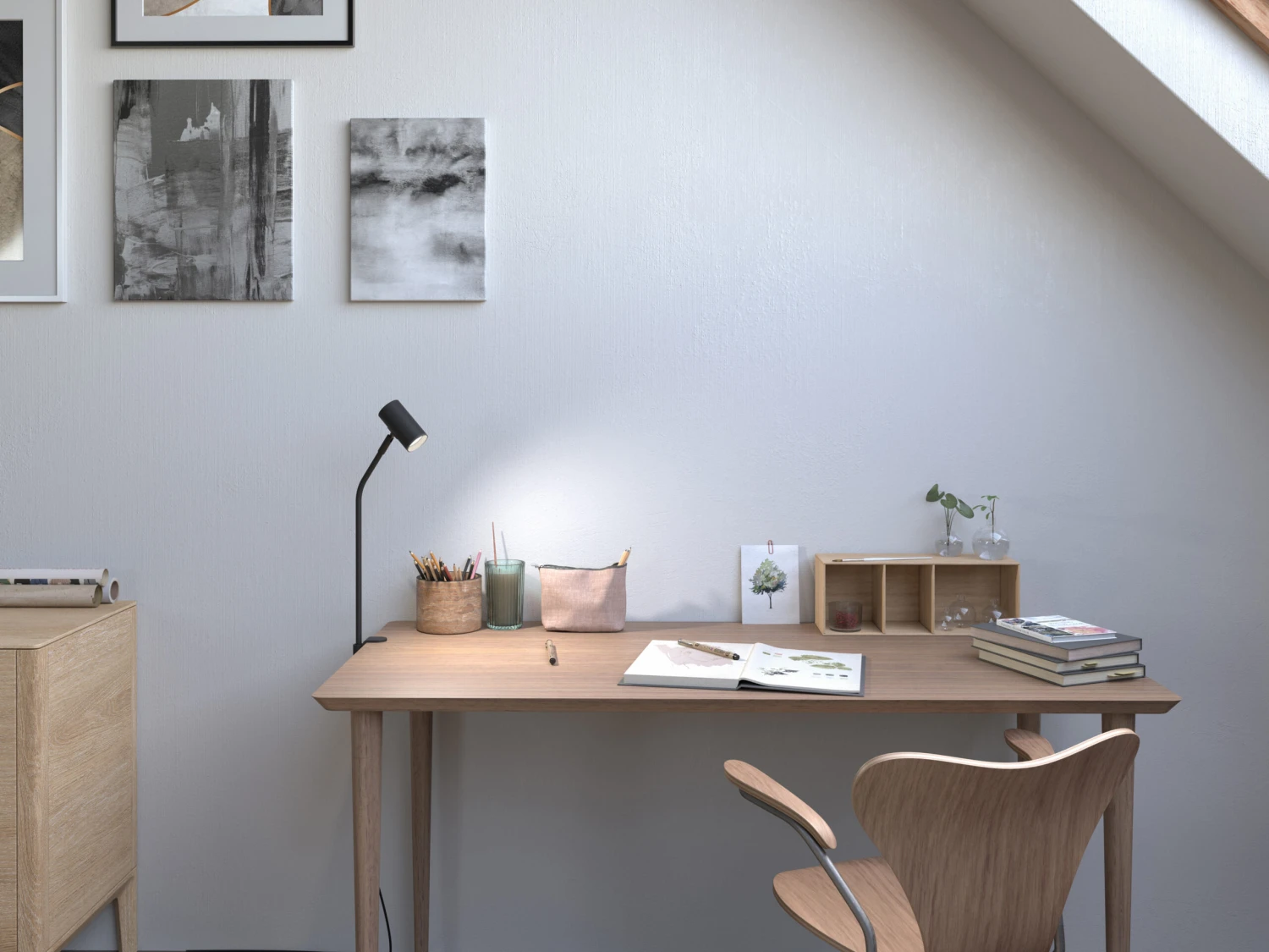 Belid Tyson Tafellamp Voor Tafelblad Ø15,5 Cm - Afbeelding 3