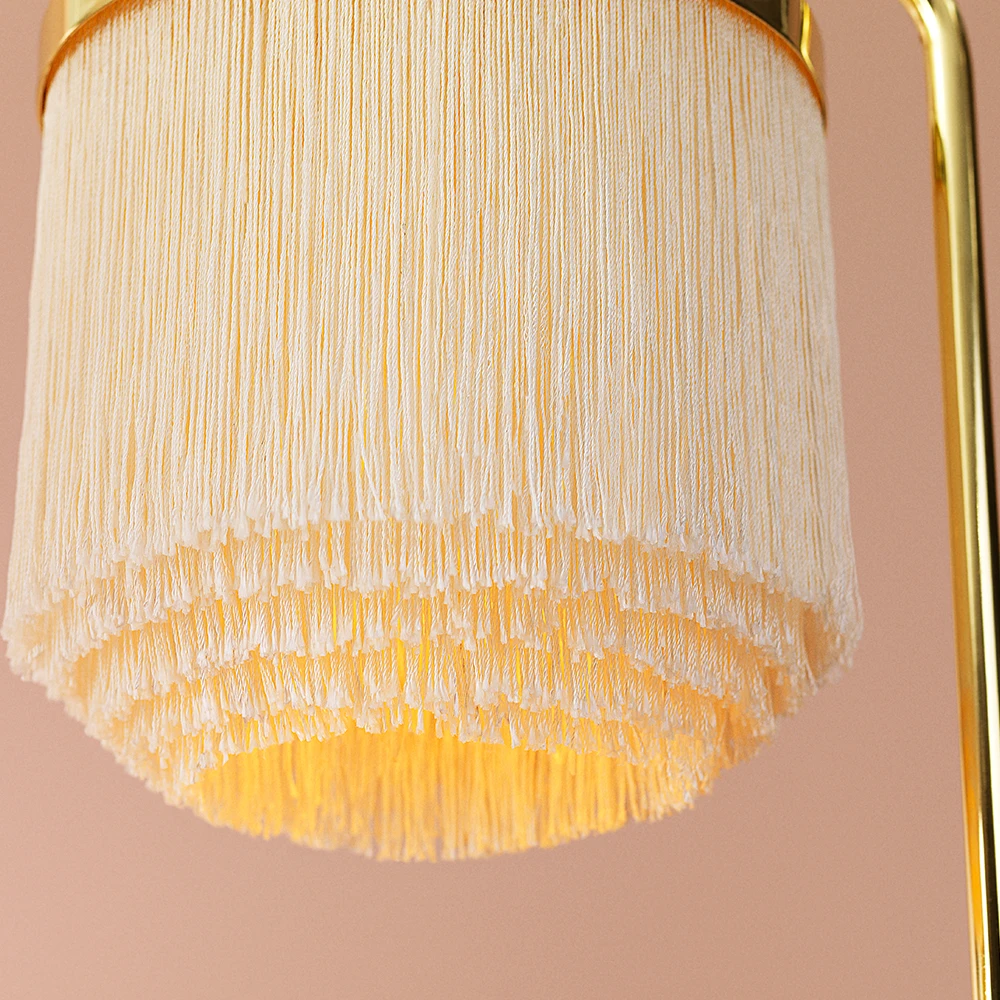 Warm Nordic Fringe Vloerlamp - Afbeelding 6